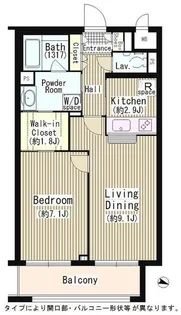 ルミエール中町【3階】の間取り