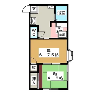 ミントハウス【1階】の間取り