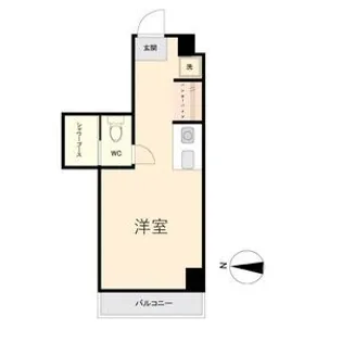 アソルティ東二番丁レジデンス【8階】の間取り