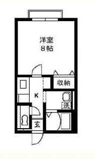 リファインマエダ【2階】の間取り
