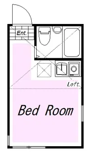 ユナイト衣笠ロジャー・スペリー【1階】の間取り