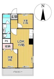 浅草田原町マンション【3階】の間取り