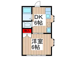 都コ-ポ【1階】の間取り