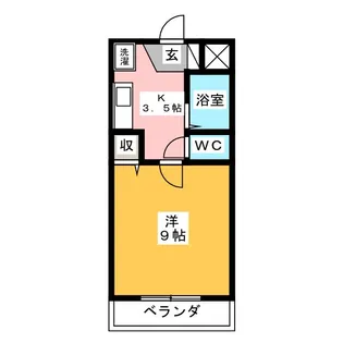 アーケティックマンションIII【2階】の間取り