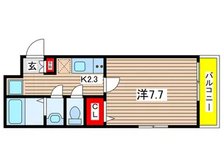 NEXT LIFE 太秦天神川II【3階】の間取り