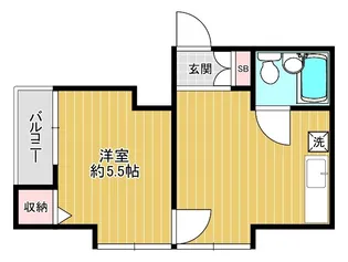 ミシェルハウス【2階】の間取り