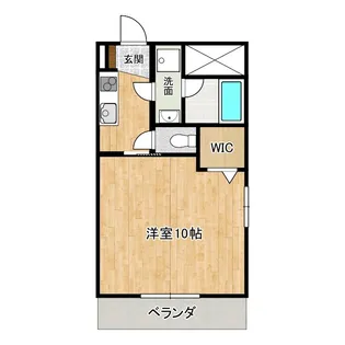 CEREZO奥田西町【6階】の間取り