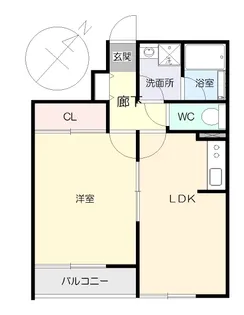 彩-SAI-【1階】の間取り