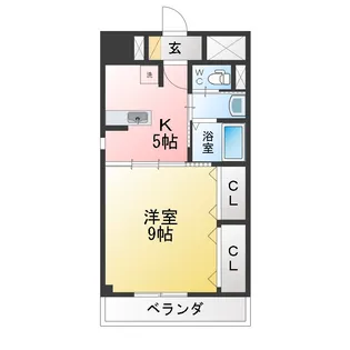 ジャスミンプラザII【3階】の間取り