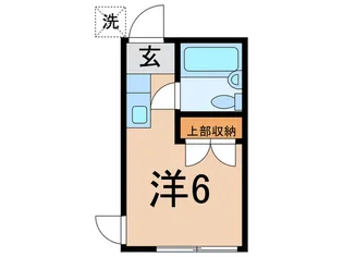 パインハイツB【2階】の間取り