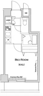 ル・リオン森下エルヴィエントアース【7階】の間取り