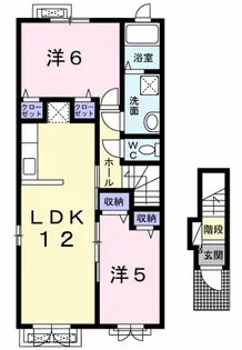 ネオ・レジデンス C【2階】の間取り