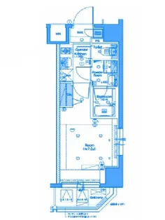 SYFORME KANNAI2【8階】の間取り