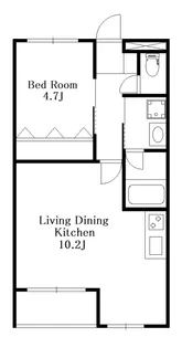 パラシオ西荻【2階】の間取り