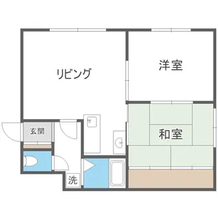 コーポ佐々木(東区)【3階】の間取り