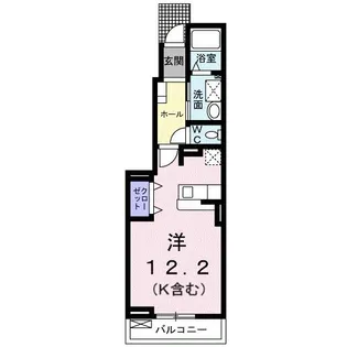 ウィステリア【1階】の間取り