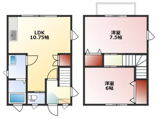 ZAOビューハイツ A棟の間取り