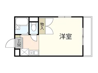 fiore宮島口【1階】の間取り