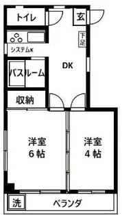 河村ビル【2階】の間取り