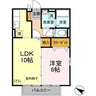 ロイヤルヴィラIII【1階】の間取り
