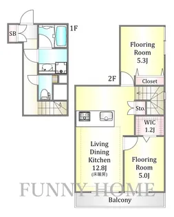 N・HAUS【2階】の間取り