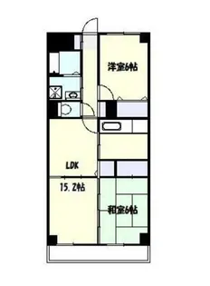 あざみ野グリーンパーク【5階】の間取り
