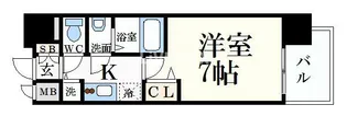 プレサンス名古屋STATIONサティナ【2階】の間取り
