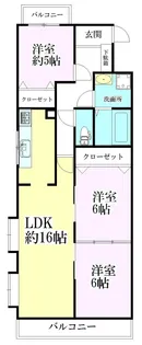 ジョイプラザ南仙台【1階】の間取り