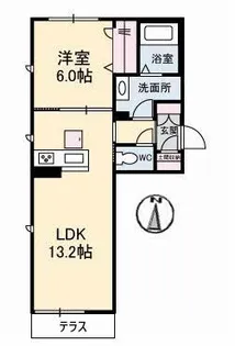 Pino【1階】の間取り
