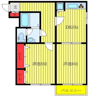 コンフォール【1階】の間取り