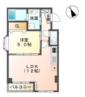 i-class【3階】の間取り
