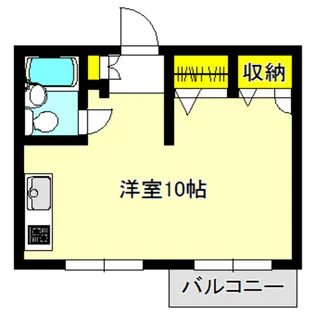 マルモレジデンス南【3階】の間取り