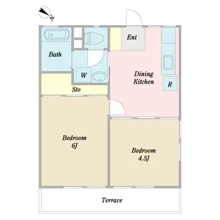 グリーンハイツ【1階】の間取り