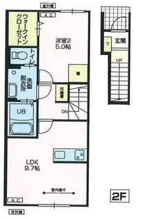 sorte(ソルテ)【2階】の間取り