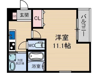 フジパレス カルディアA【3階】の間取り