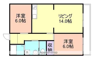 センチュリーハイツ和歌浦【3階】の間取り