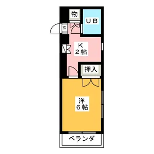 ホワイト指金【2階】の間取り