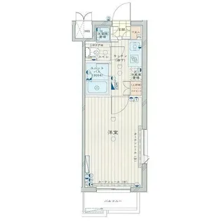 ルーブル新宿西落合七番館【1階】の間取り