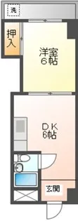 レジデンス都島【7階】の間取り
