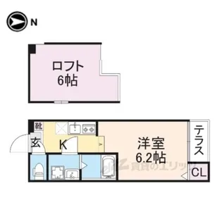 エスカラーダTAKEDA【1階】の間取り