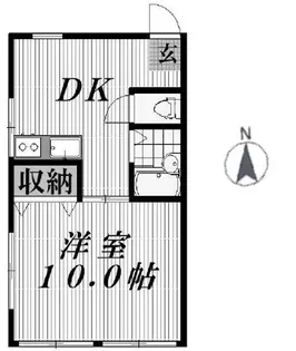 モナーク西池袋【3階】の間取り