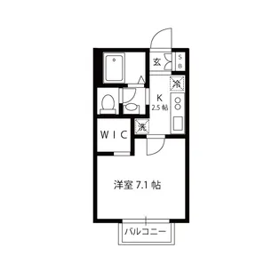 ベルデカーサ日吉【2階】の間取り