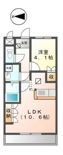 スターライズ【1階】の間取り
