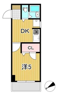 プレミアヒルズ日立【3階】の間取り
