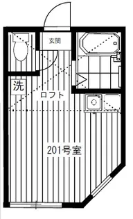 OCEANS12(ユナイト保土ヶ谷カールゴッチ)【2階】の間取り