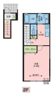 AHANSA (アハンサ)【1階】の間取り
