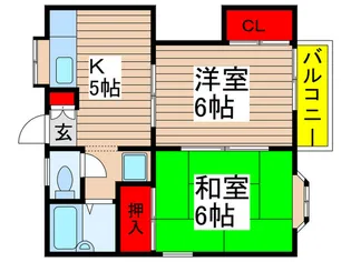シティコ-ポ21A棟【2階】の間取り