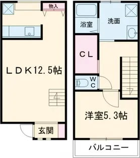 SQUARE PITIIの間取り