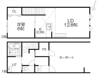 ソアラプレイスAの間取り