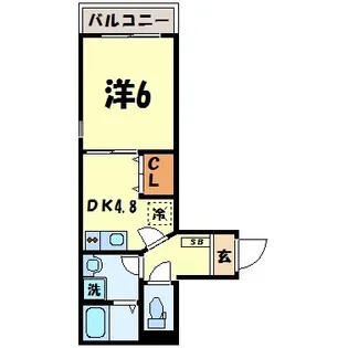 グランソレイユ【3階】の間取り